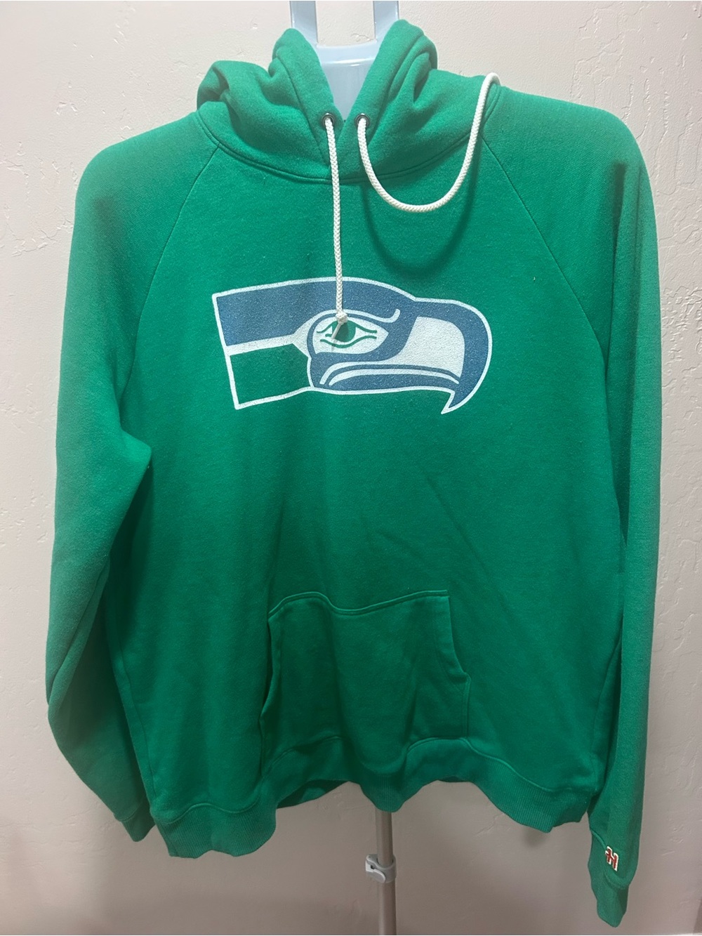 Vintage HOMAGE Green Crewneck Sweatshirt with Team Logo in Size XXL.